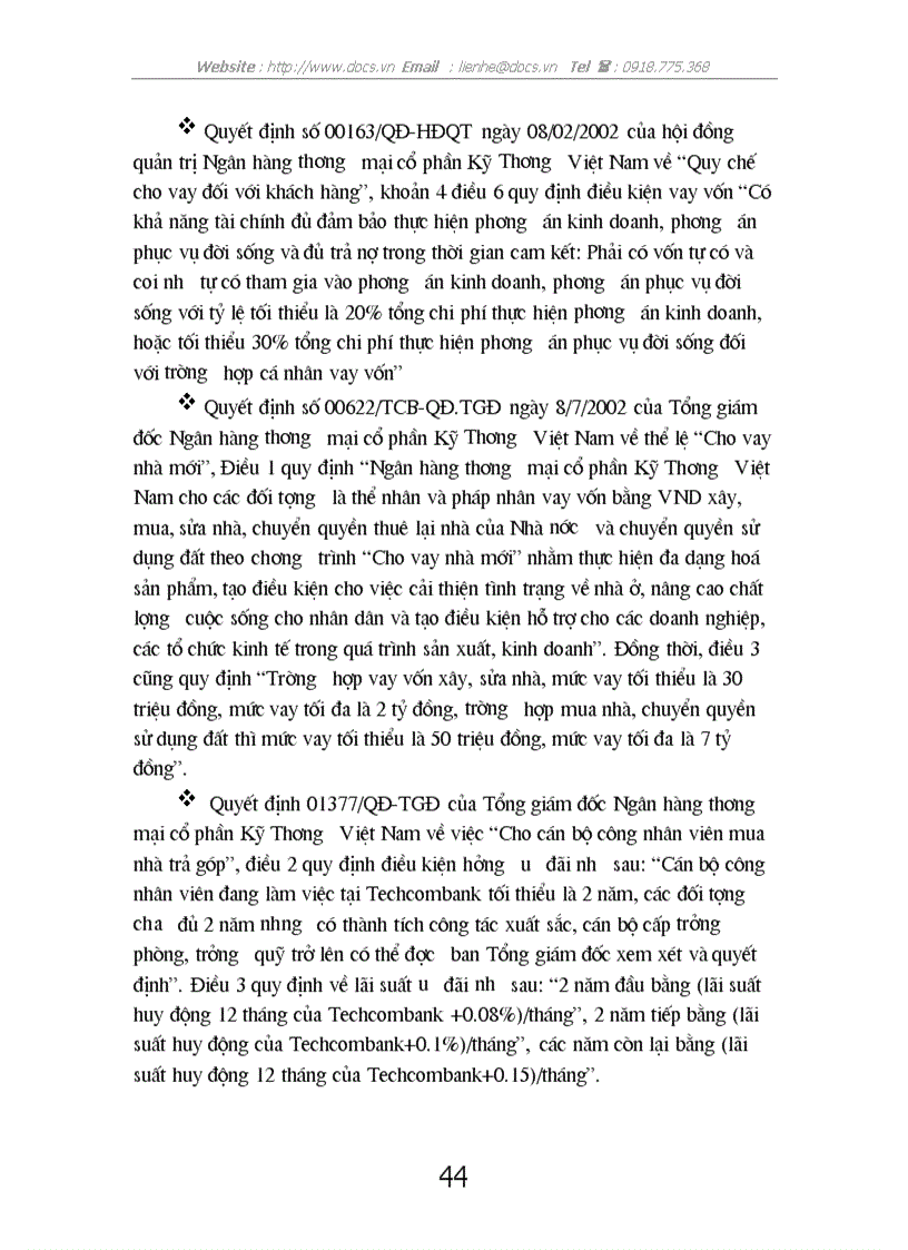 image for page Giải pháp đẩy mạnh hoạt động cho vay tiêu dùng tại hội sở ngânhàng NHTMCP Kỹ Thương Việt Nam