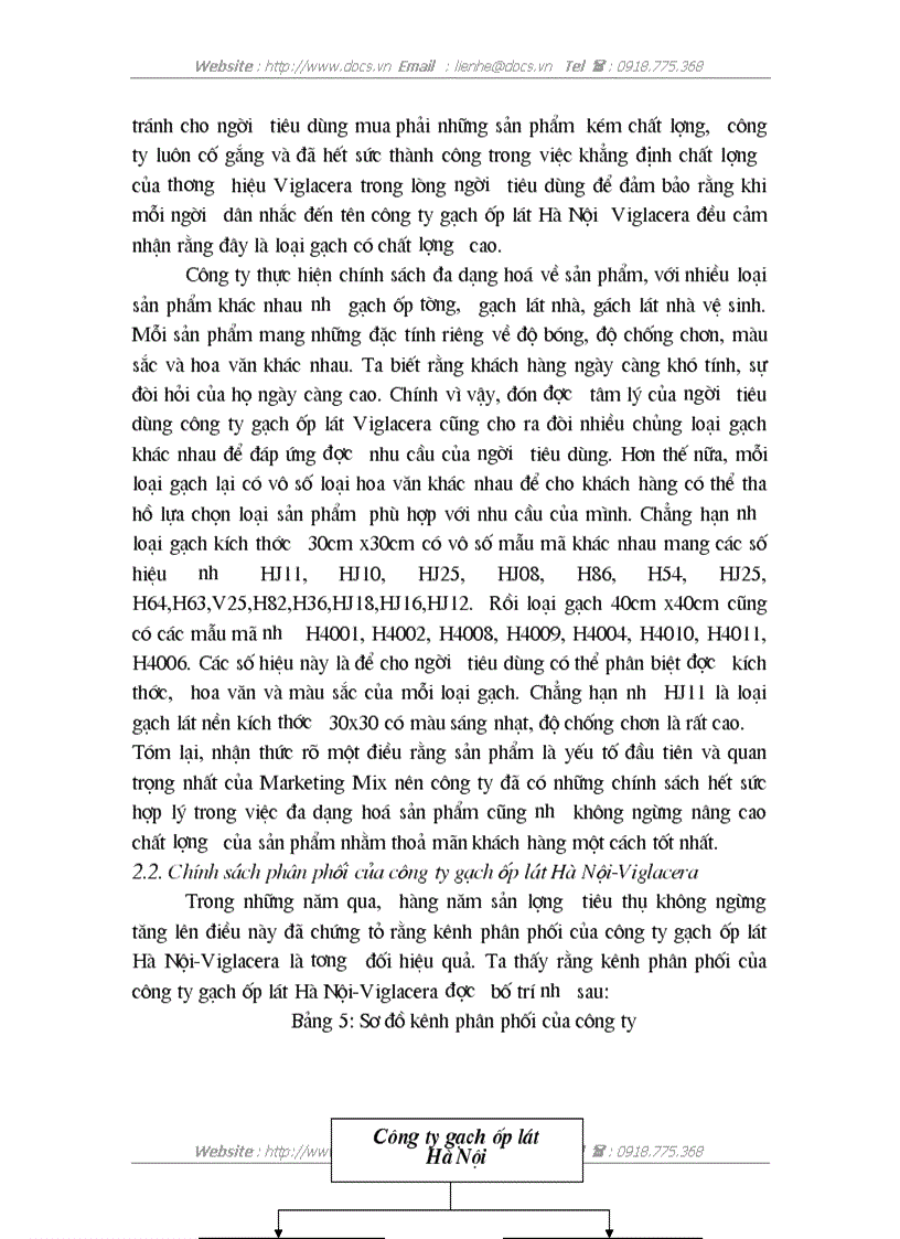 image for page Một số giải pháp Marketing nhằm nâng cao hiệu quả tiêu thụ sản phẩm của công ty gạch ốp lát Hà Nội