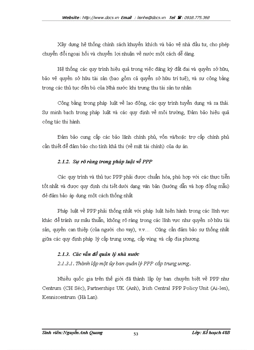 image for page Một số khuyến nghị nhằm đẩy mạnh việc áp dụng mô hình hợp tác Nhà nước Tư nhân PPP trong lĩnh vực đầu tư CSHT tại Việt Nam