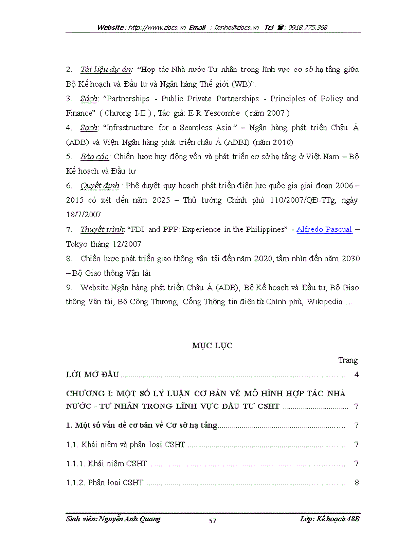 image for page Một số khuyến nghị nhằm đẩy mạnh việc áp dụng mô hình hợp tác Nhà nước Tư nhân PPP trong lĩnh vực đầu tư CSHT tại Việt Nam