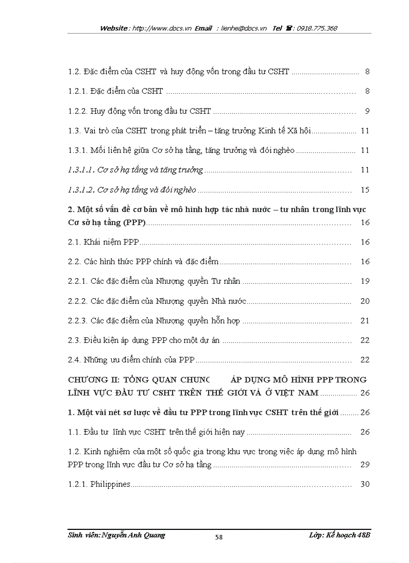 image for page Một số khuyến nghị nhằm đẩy mạnh việc áp dụng mô hình hợp tác Nhà nước Tư nhân PPP trong lĩnh vực đầu tư CSHT tại Việt Nam