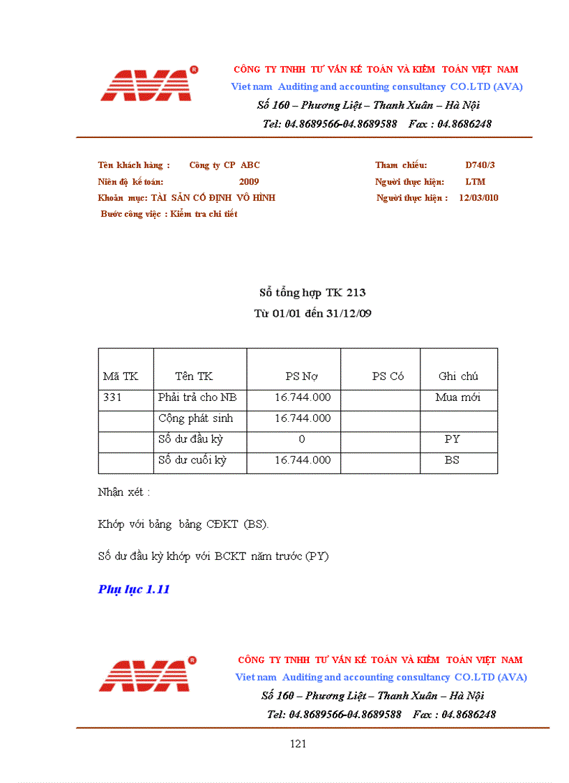 image for page Hoàn thiện quy trình kiểm toán tài sản cố định trong hoạt động kiểm toán của công ty TNHH Tư vấn kế toán và Kiểm toán Việt Nam AVA