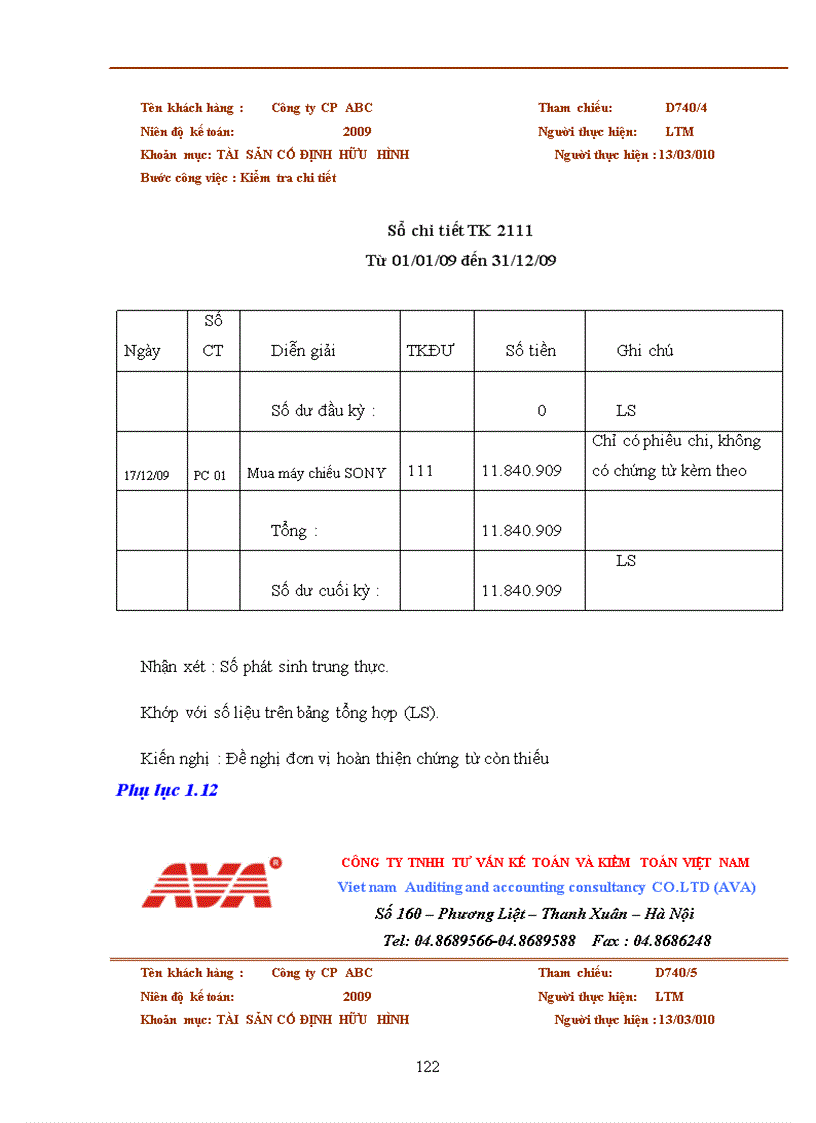 image for page Hoàn thiện quy trình kiểm toán tài sản cố định trong hoạt động kiểm toán của công ty TNHH Tư vấn kế toán và Kiểm toán Việt Nam AVA