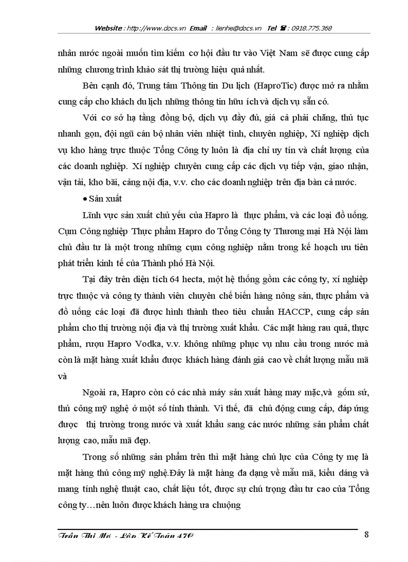 image for page Hoàn thiện kế toán xuất khẩu hàng hóa và xác định kết quả tiêu thụ hàng xuất khẩu tại Tổng công ty thương mại Hà Nội