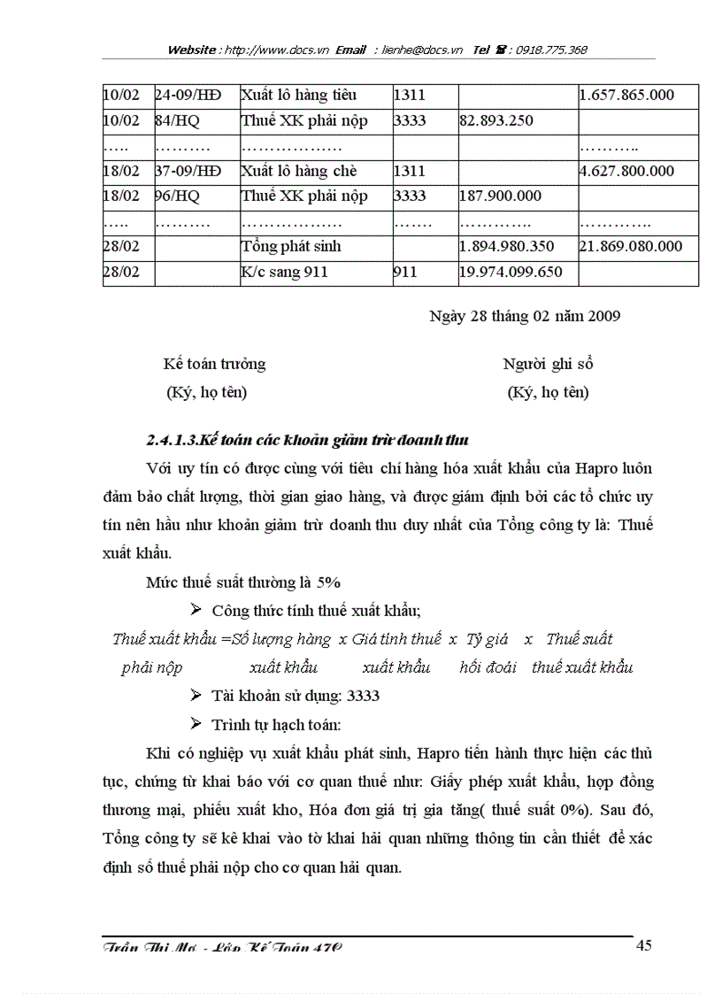 image for page Hoàn thiện kế toán xuất khẩu hàng hóa và xác định kết quả tiêu thụ hàng xuất khẩu tại Tổng công ty thương mại Hà Nội