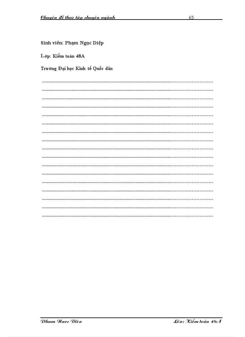 image for page Vận dụng thủ tục phân tích trong kiểm toán Báo cáo tài chính do Công ty TNHH Kiểm toán và Định giá Việt Nam thực hiện