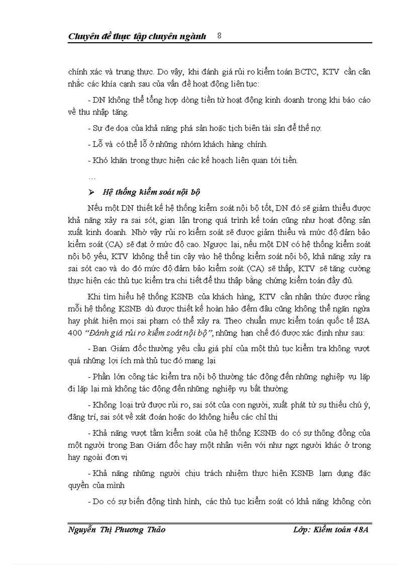 image for page Đánh giá rủi ro kiểm toán trong quy trình kiểm toán báo cáo tài chính tại Công ty trách nhiệm hữu hạn Deloitte Việt Nam