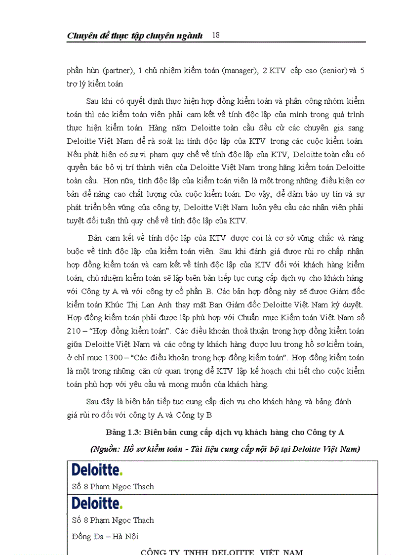 image for page Đánh giá rủi ro kiểm toán trong quy trình kiểm toán báo cáo tài chính tại Công ty trách nhiệm hữu hạn Deloitte Việt Nam