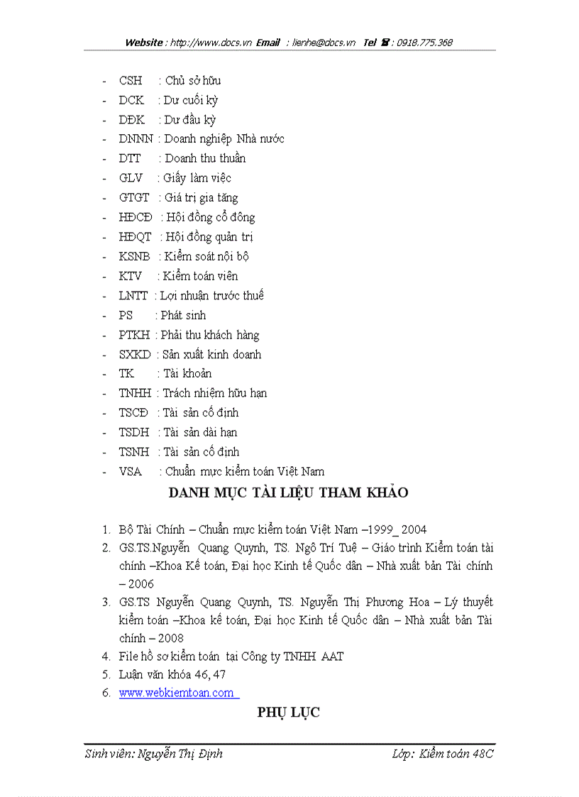 image for page Hoàn thiện công tác kiểm toán khoản mục phải thu khách hàng trong kiểm toán BCTC do Công ty TNHH Dịch vụ Kiểm toán Kế toán và Tư vấn Thuế AAT thực