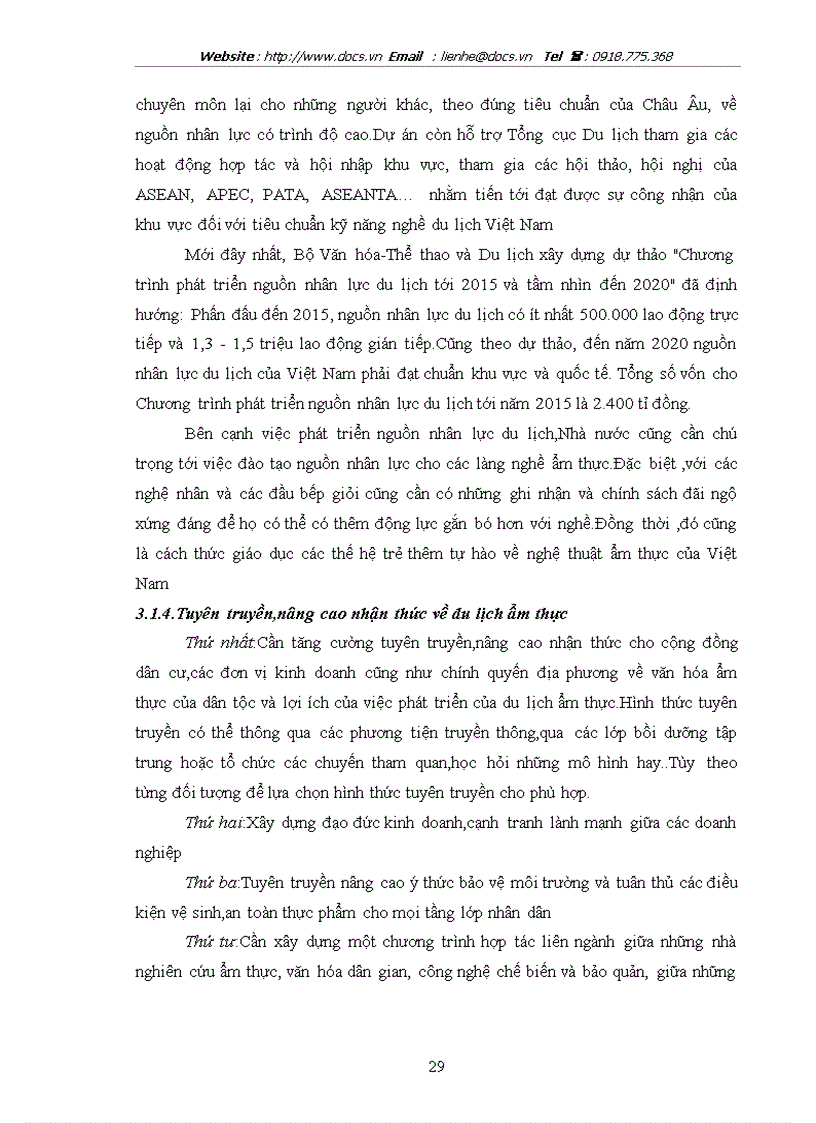 image for page Thưc trạng phát triển loại hình du lịch ẩm thực tại việt nam hiện nay