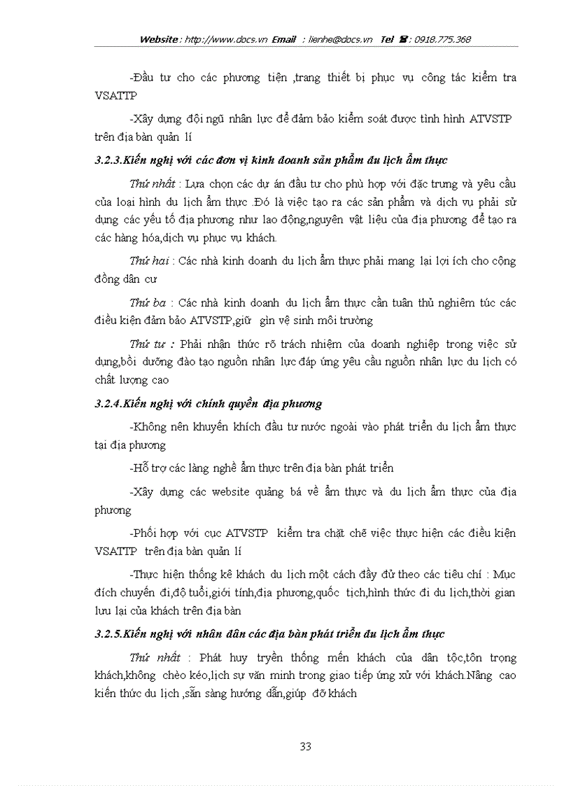 image for page Thưc trạng phát triển loại hình du lịch ẩm thực tại việt nam hiện nay