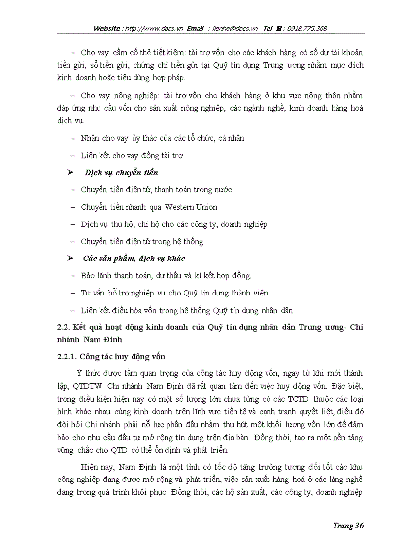 image for page Một số giải pháp nâng cao chất lượng hoạt động tín dụng của Quỹ tín dụng nhân dân Trung ương Chi nhánh Nam Định