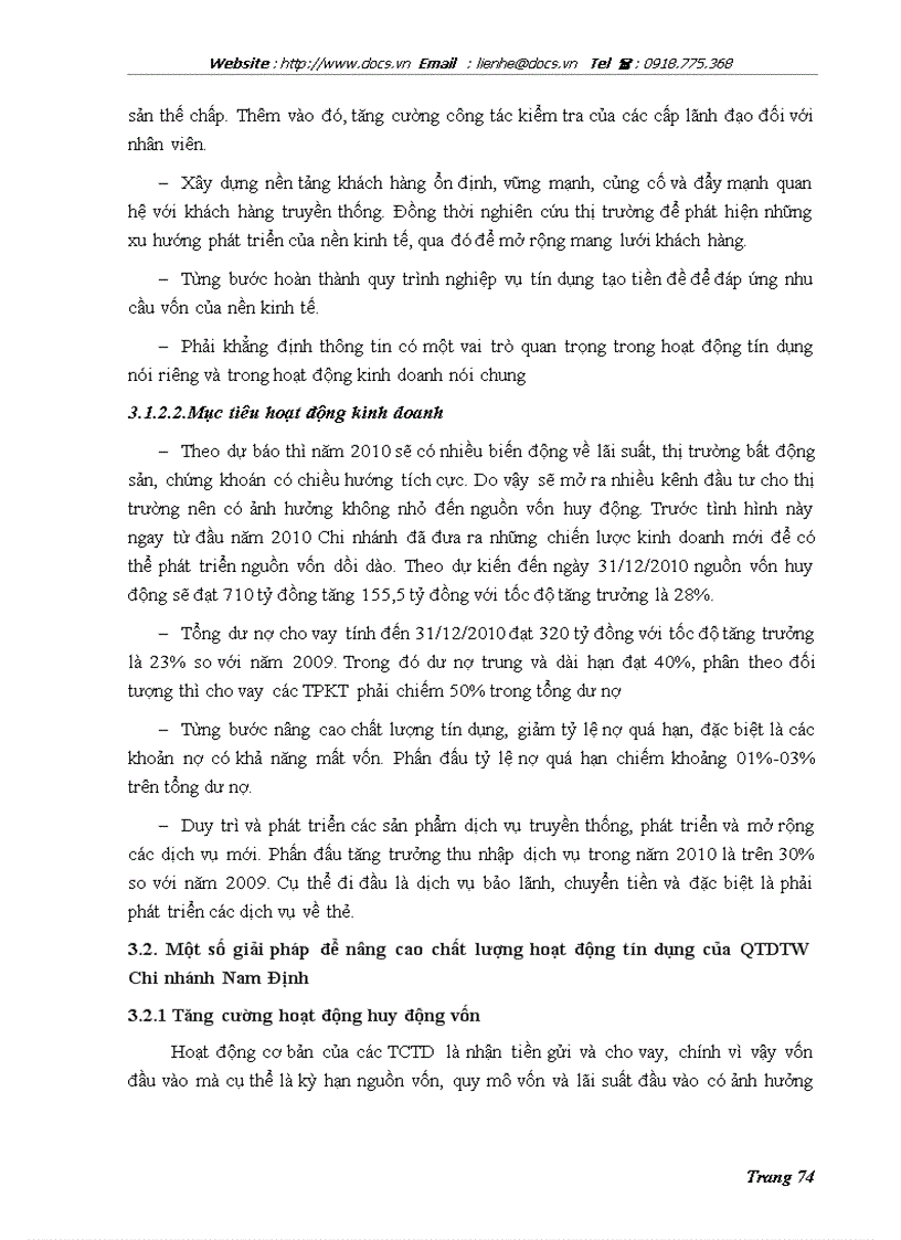 image for page Một số giải pháp nâng cao chất lượng hoạt động tín dụng của Quỹ tín dụng nhân dân Trung ương Chi nhánh Nam Định