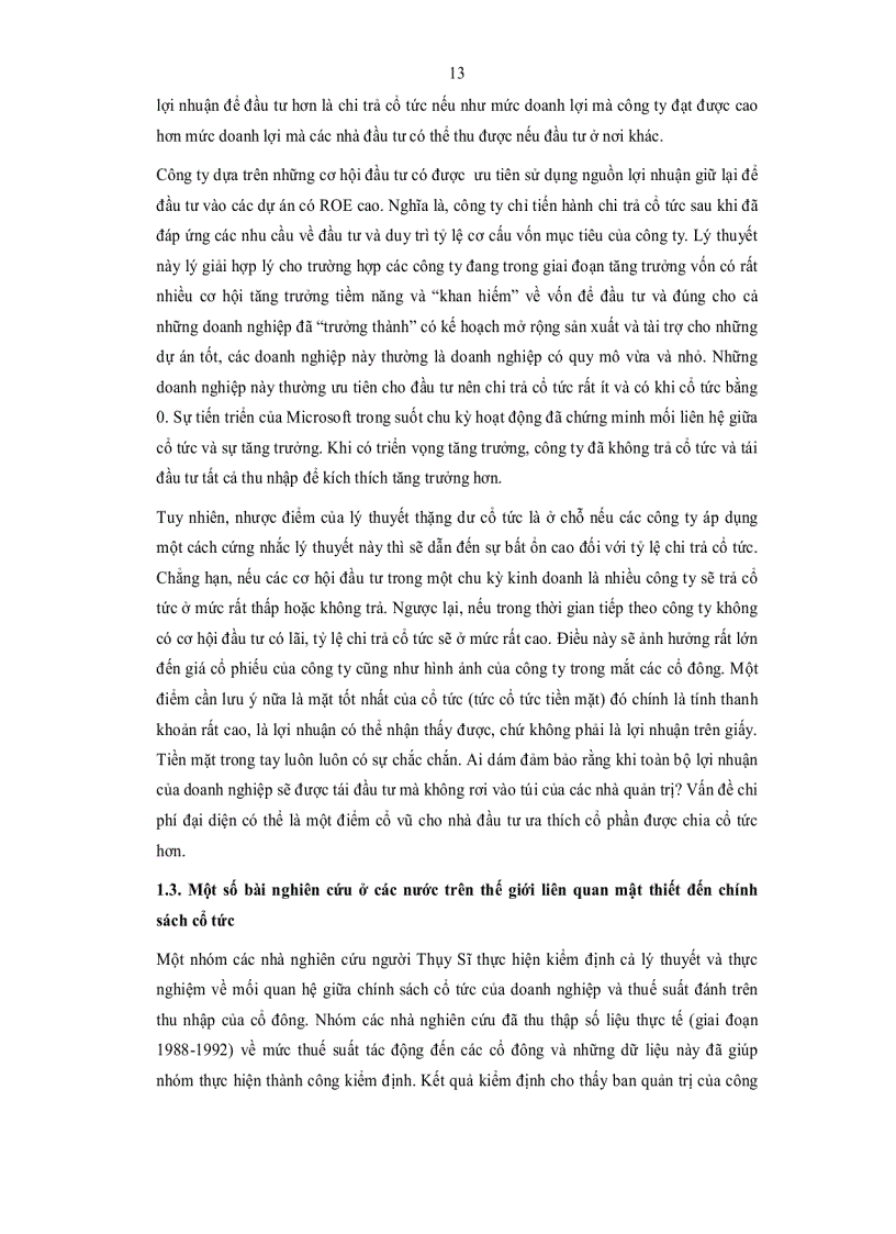 image for page Thực trạng và phương hướng hoàn thiện chính sách cổ tức ở Việt Nam