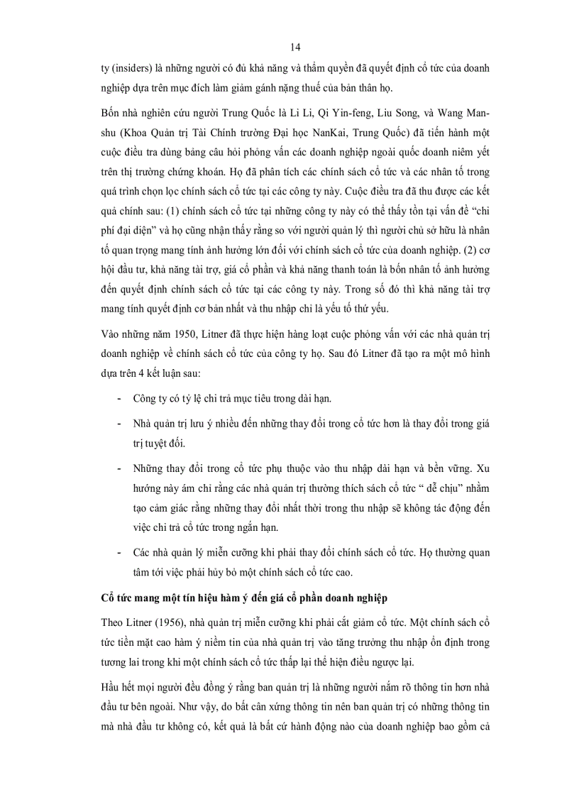 image for page Thực trạng và phương hướng hoàn thiện chính sách cổ tức ở Việt Nam