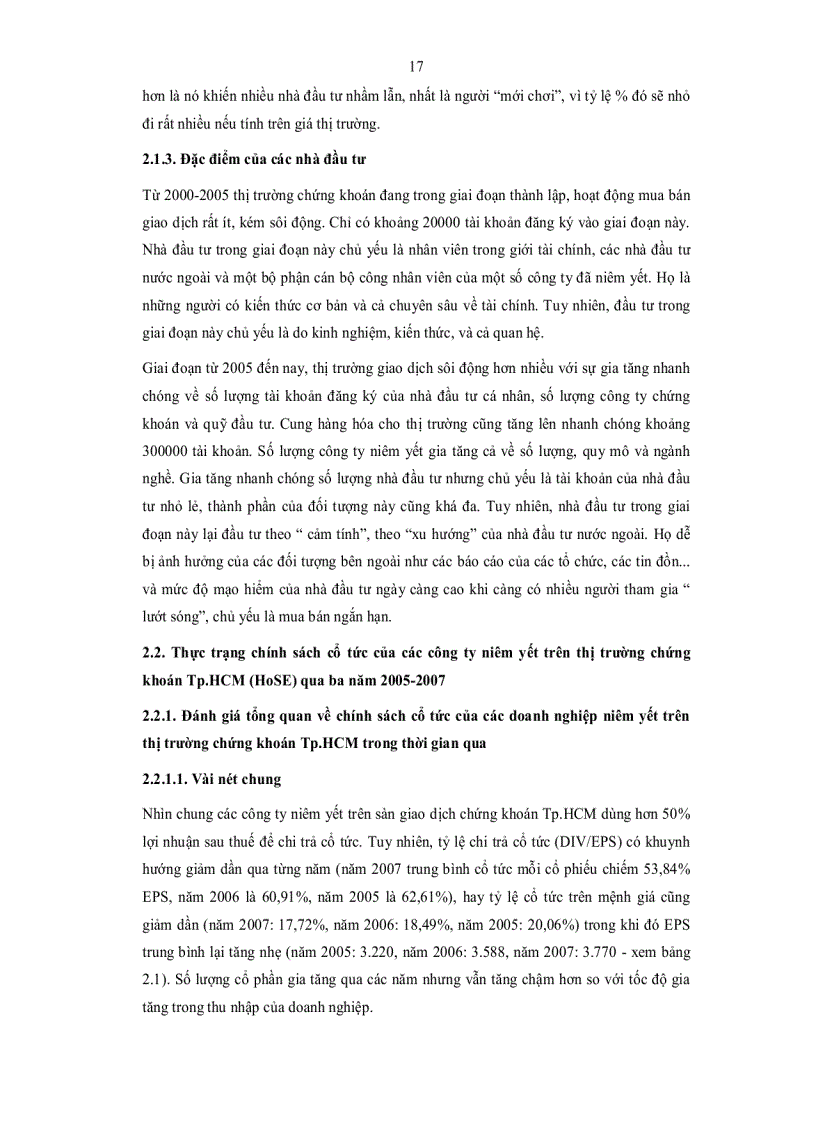 image for page Thực trạng và phương hướng hoàn thiện chính sách cổ tức ở Việt Nam