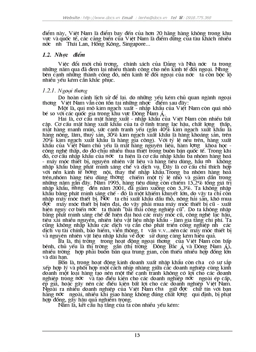 image for page Phân tích thực trạng và các giải pháp cơ bản để mở rộng và nâng cao hiệu quả của kinh tế đối ngoại trong giai đoạn hiện nay