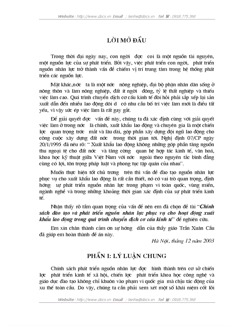 image for page Chính sách đào tạo và phát triển nguồn nhân lực phục vụ cho hoạt động xuất khẩu lao động trong quá trình chuyển dịch cơ cấu kinh tế