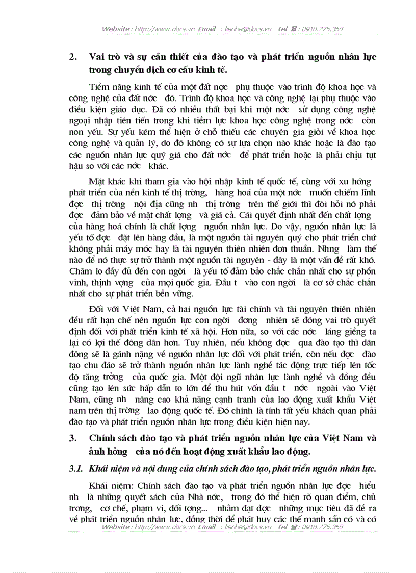 image for page Chính sách đào tạo và phát triển nguồn nhân lực phục vụ cho hoạt động xuất khẩu lao động trong quá trình chuyển dịch cơ cấu kinh tế