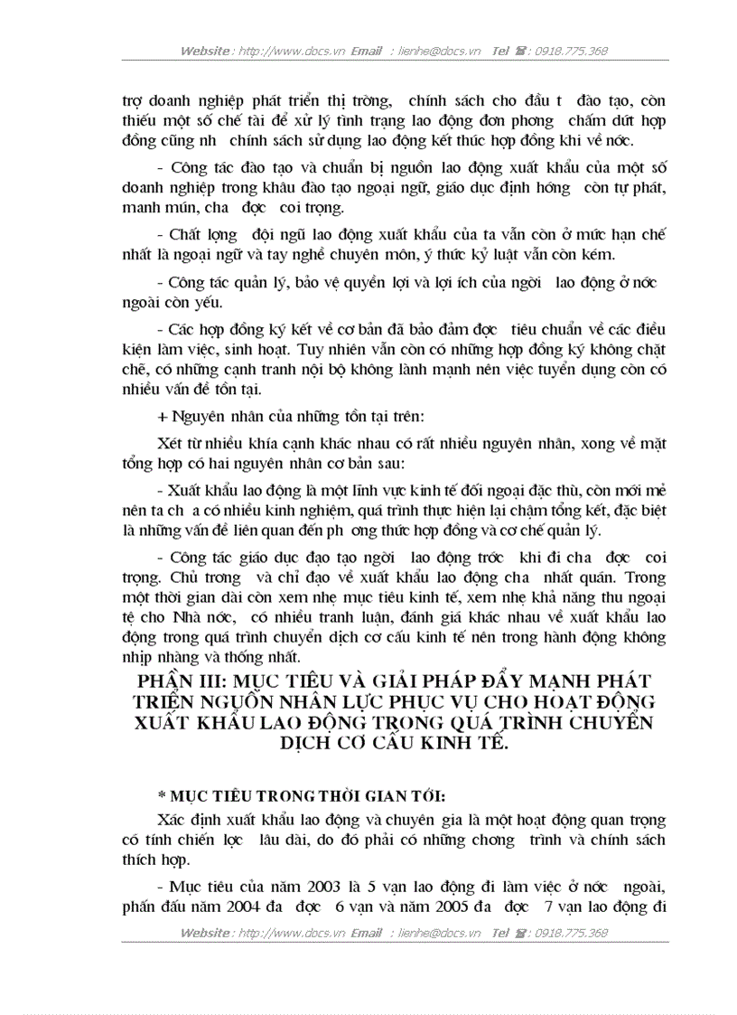 image for page Chính sách đào tạo và phát triển nguồn nhân lực phục vụ cho hoạt động xuất khẩu lao động trong quá trình chuyển dịch cơ cấu kinh tế