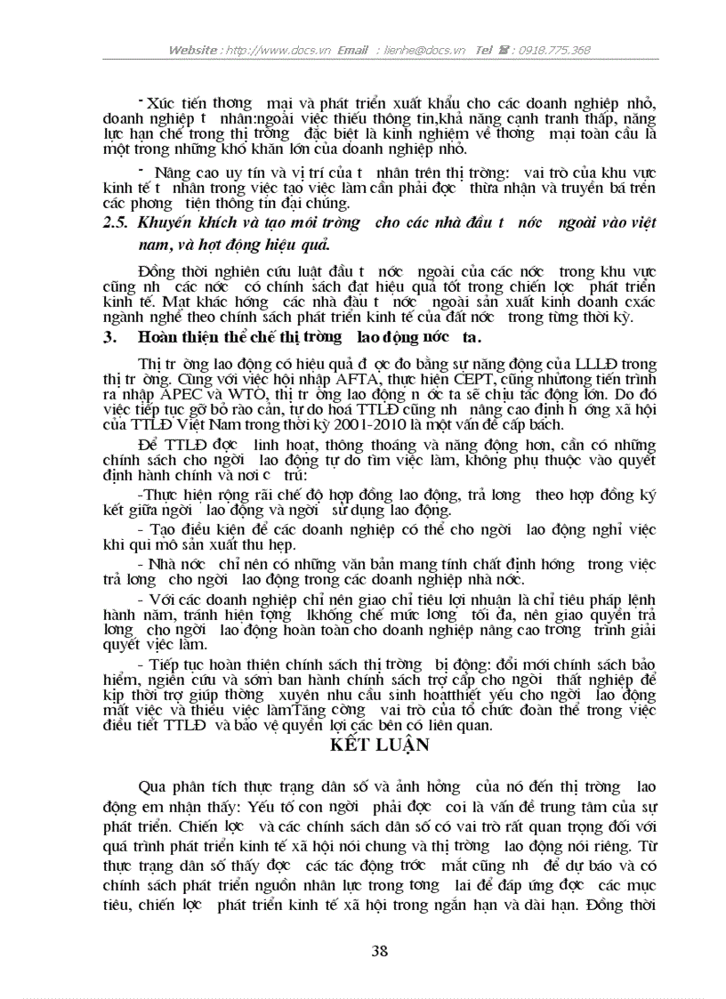 image for page Thực trạng dân số và ảnh hưởng của nó đến thị trường lao động Việt Nam trong tiến trình hội nhập kinh tế