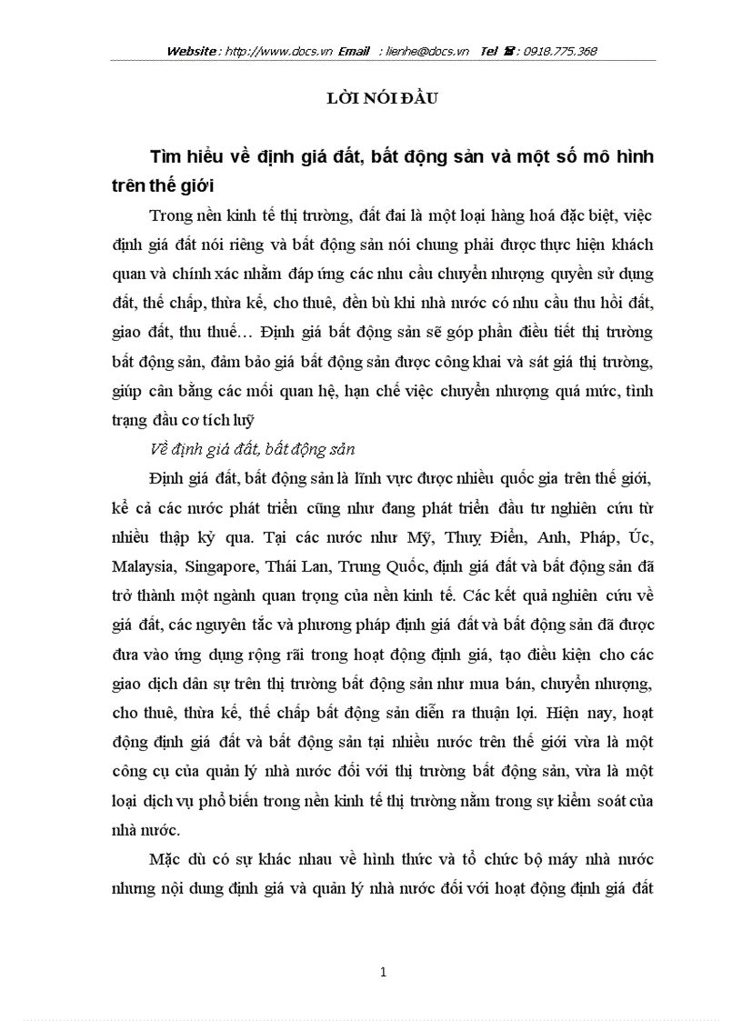 image for page Tỡm hiểu về định giá đất bất động sản và một số mô hỡnh trờn thế giới
