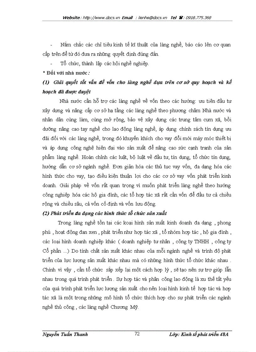 image for page Thực trạng và giải pháp phát triển làng nghề ở huyện Chương Mỹ Hà Nội