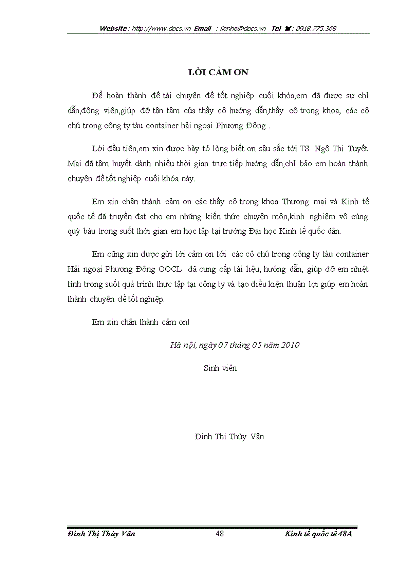 image for page Dịch vụ vận tải container của công ty tàu container hải ngoại Phương Đông OOCL