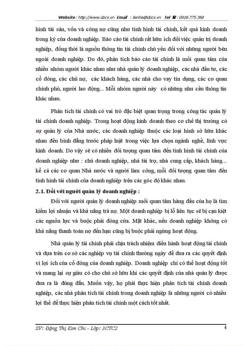 image for page Phân tích tình hình tài chính Công tư vấn giám sát và xây dựng công trình