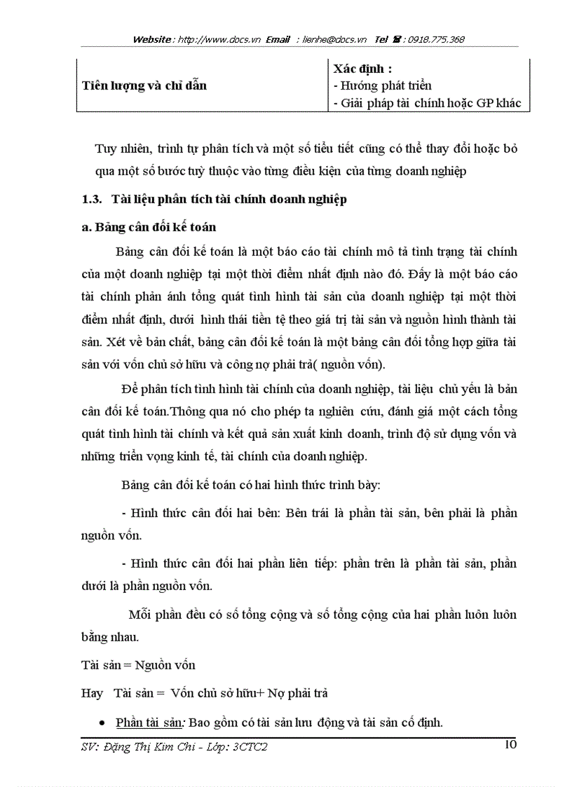 image for page Phân tích tình hình tài chính Công tư vấn giám sát và xây dựng công trình