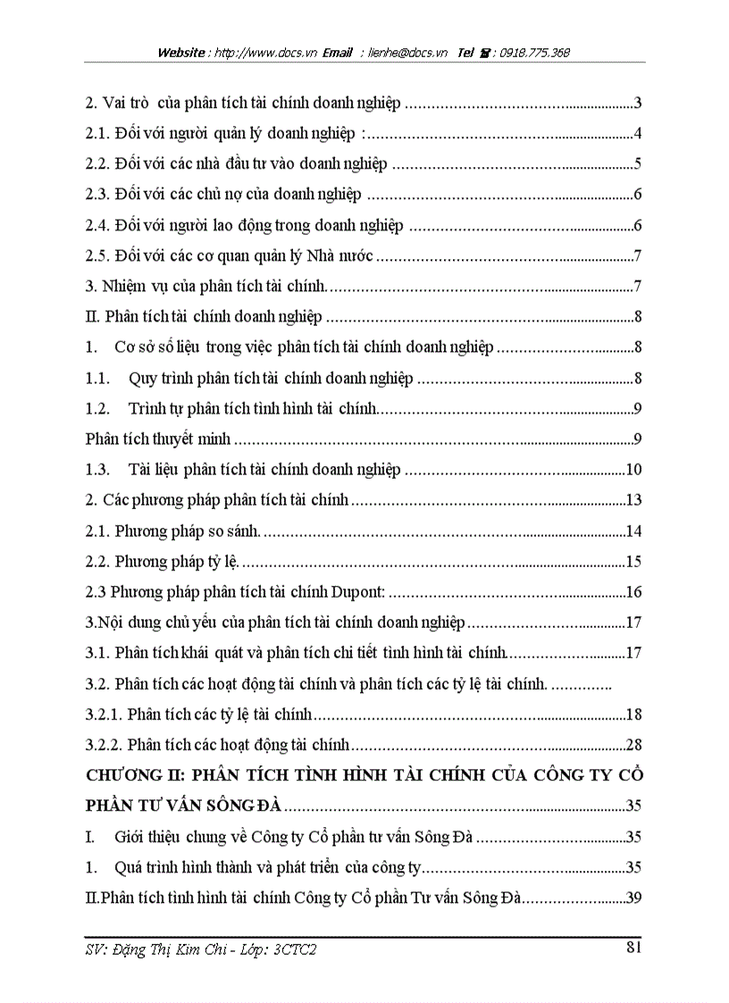 image for page Phân tích tình hình tài chính Công tư vấn giám sát và xây dựng công trình