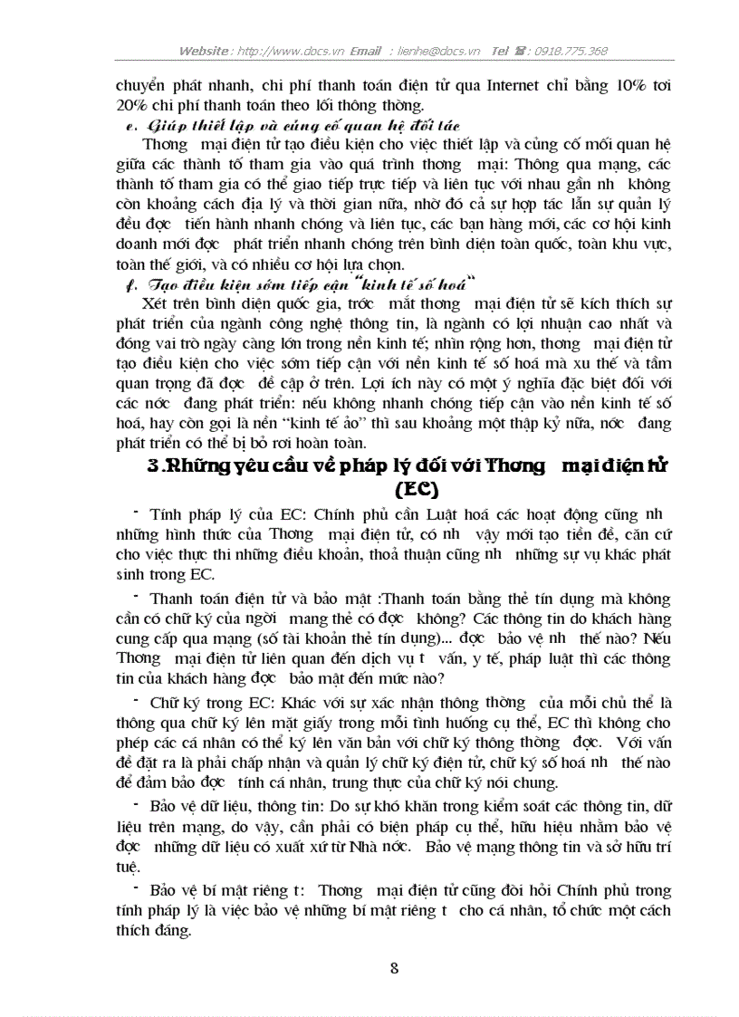 image for page Thương mại điện tử và khả năng ứng dụng trong kinh doanh thương mại hiện nay