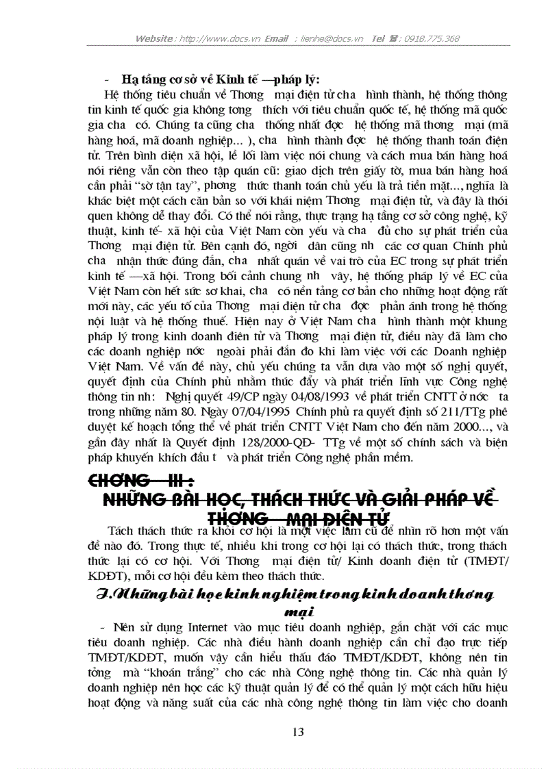 image for page Thương mại điện tử và khả năng ứng dụng trong kinh doanh thương mại hiện nay