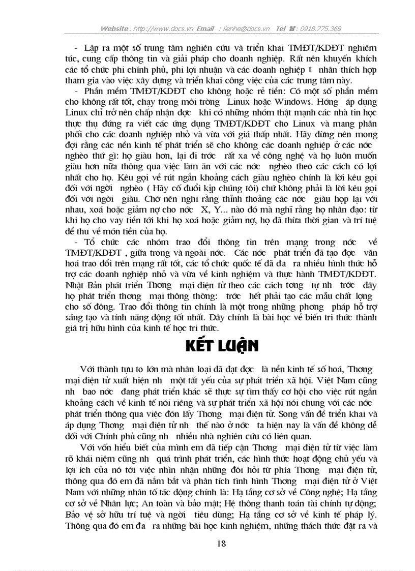 image for page Thương mại điện tử và khả năng ứng dụng trong kinh doanh thương mại hiện nay