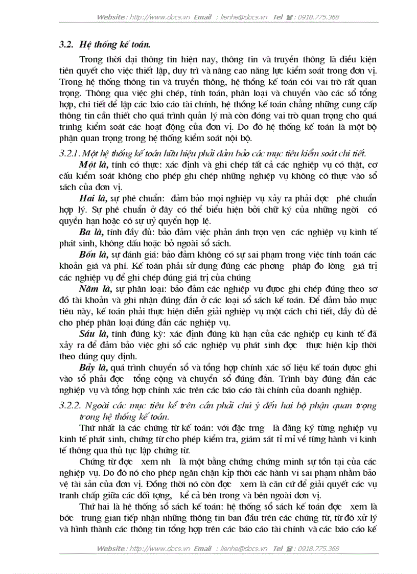 image for page Hệ thống kiểm soát nội bộ và đánh giá của kiểm toán viên về hệ thống kiểm soát nội bộ trong kiểm toán báo cáo tài chính