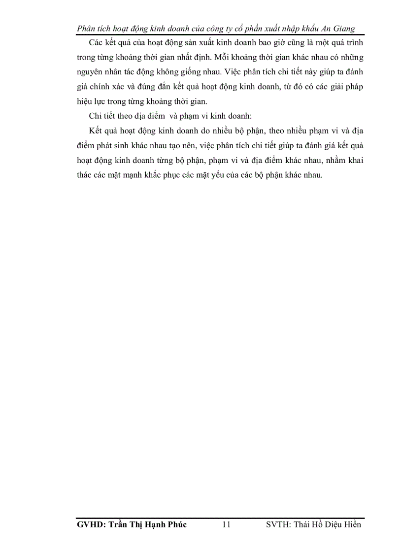 image for page Phân tích hoạt động kinh doanh của công ty cổ phần xuất nhập khẩu an giang angimex