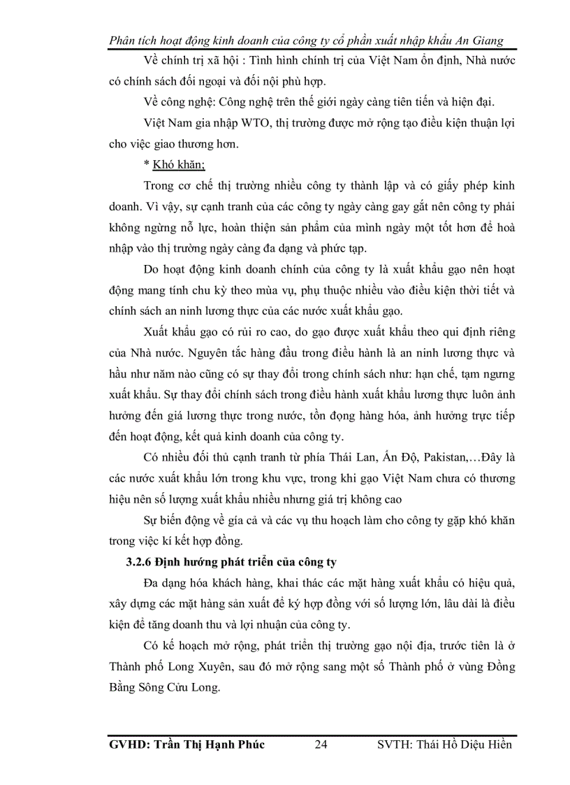 image for page Phân tích hoạt động kinh doanh của công ty cổ phần xuất nhập khẩu an giang angimex