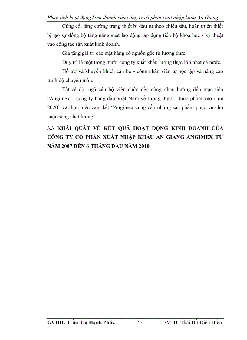 image for page Phân tích hoạt động kinh doanh của công ty cổ phần xuất nhập khẩu an giang angimex