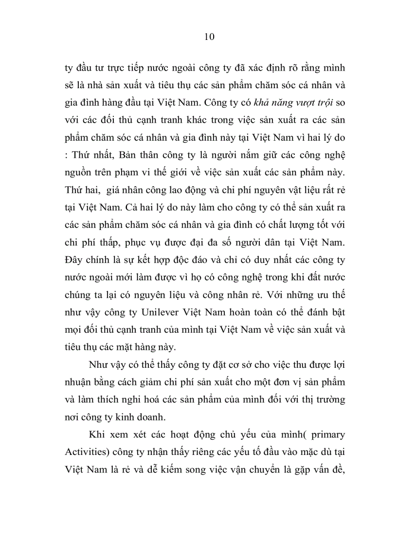 image for page Chiến lược marketing của công ty Unilever