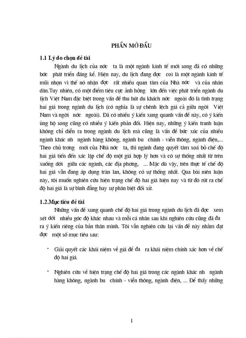 image for page Chế độ hai giá trong du lịch sự bình đẳng hay phân biệt đối xử