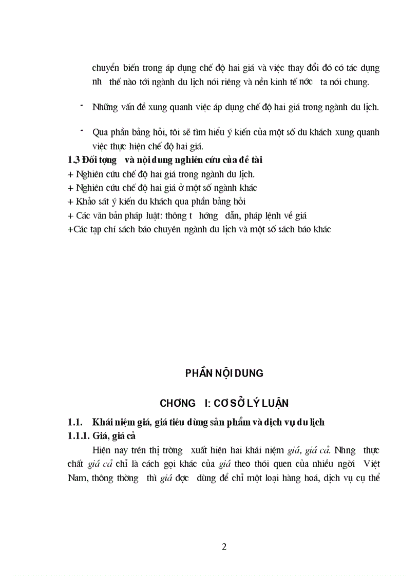 image for page Chế độ hai giá trong du lịch sự bình đẳng hay phân biệt đối xử