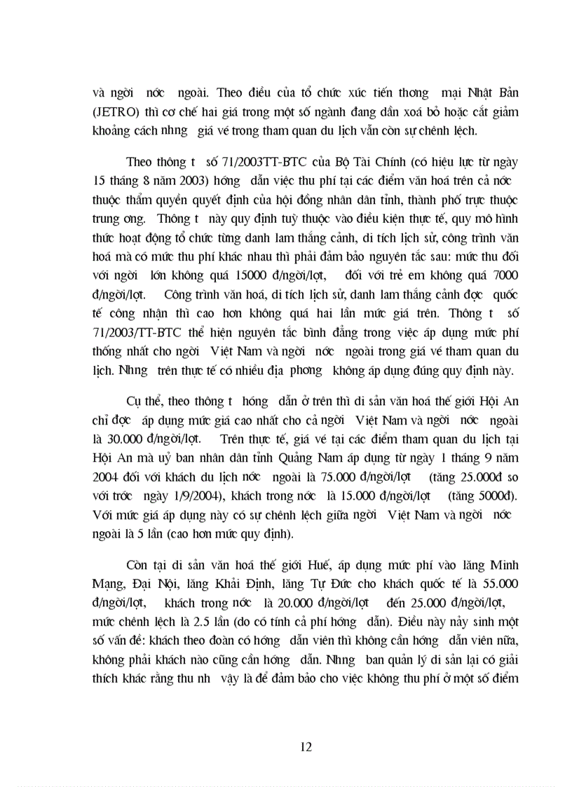 image for page Chế độ hai giá trong du lịch sự bình đẳng hay phân biệt đối xử