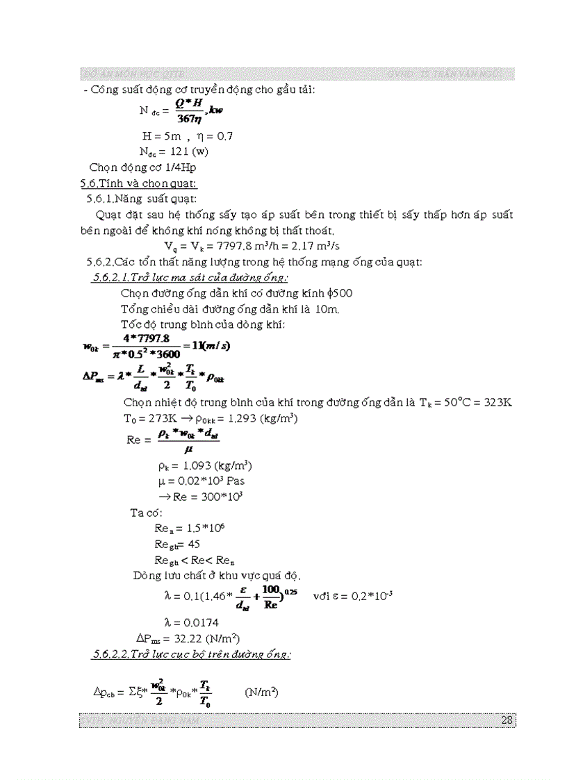 image for page Thiết kế hệ thống sấy khí thổi