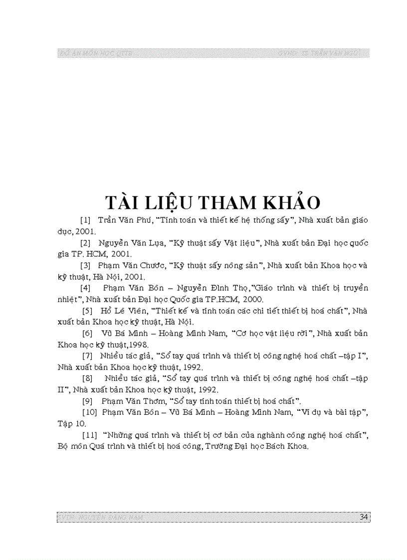 image for page Thiết kế hệ thống sấy khí thổi