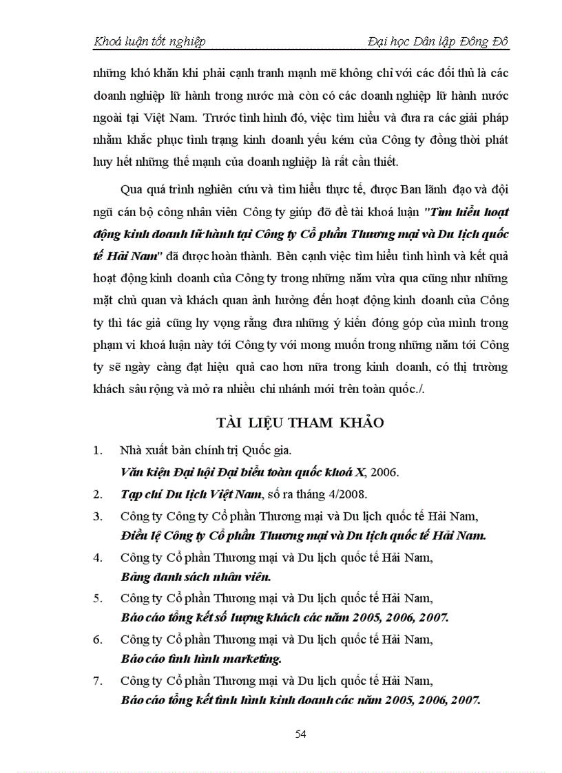 image for page Tìm hiểu hoạt động kinh doanh lữ hành tại Công ty Cổ phần Thương mại Du lịch quốc tế Hải Nam