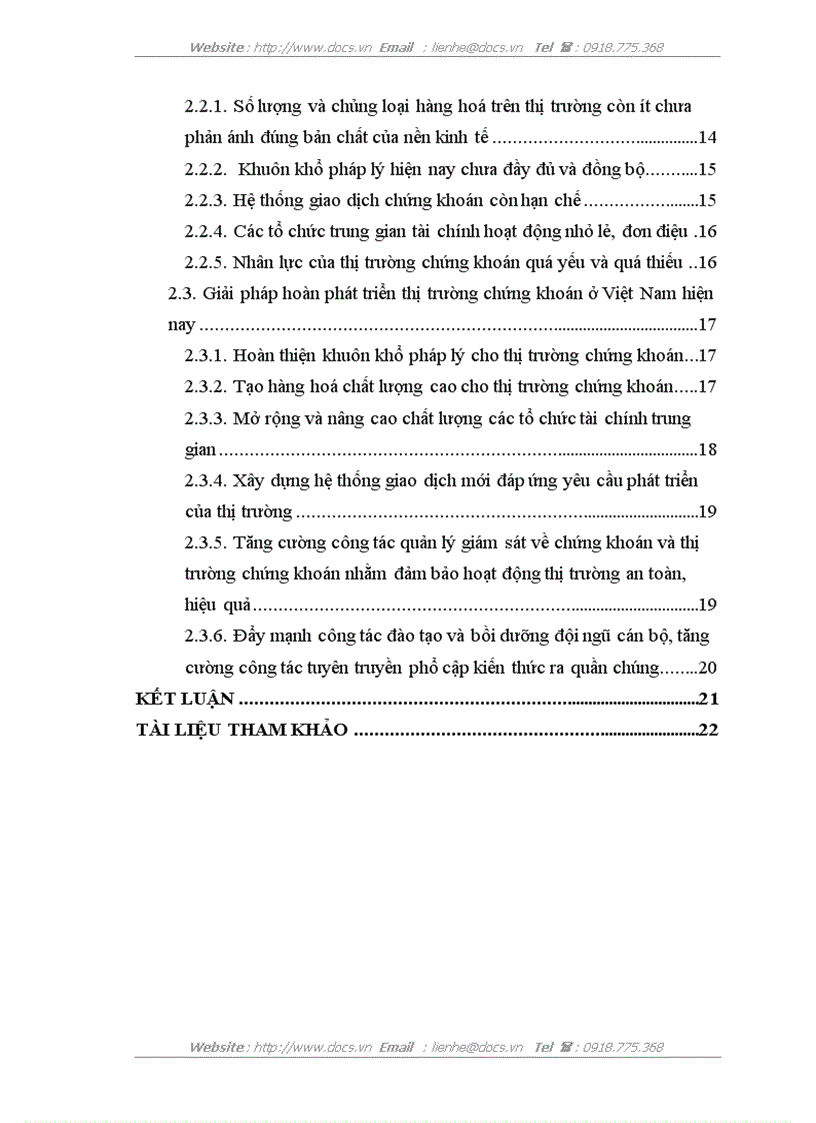 image for page Tổng quan về thị trường chứng khoán và giải pháp phát triển thị trường chứng khoán ở Việt Nam hiện nay