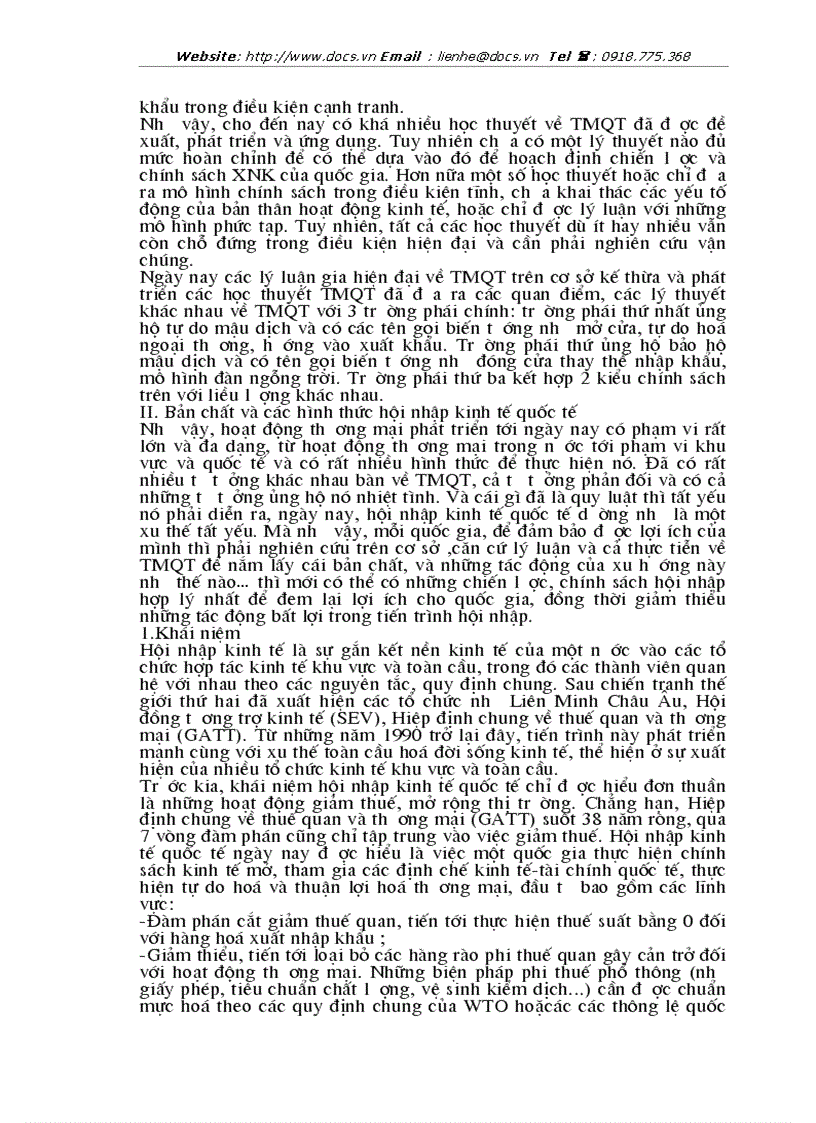 image for page Tự do hoá trong eu và khả năng thâm nhập thị trường eu của hàng hoá việt nam