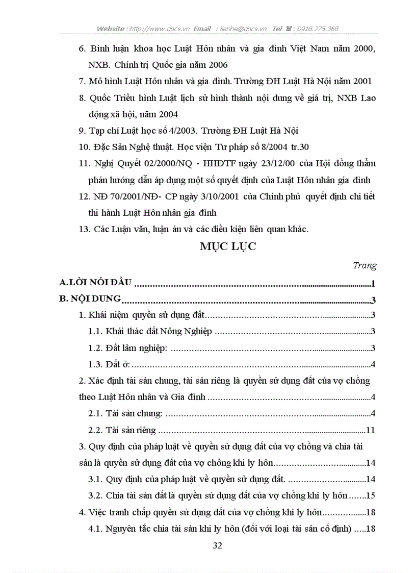 image for page Xác định tài sản chung tài sản riêng đối với quyền sử dụng đất của vợ chồng trong tranh chấp về tài sản giữa vợ chồng khi ly hôn