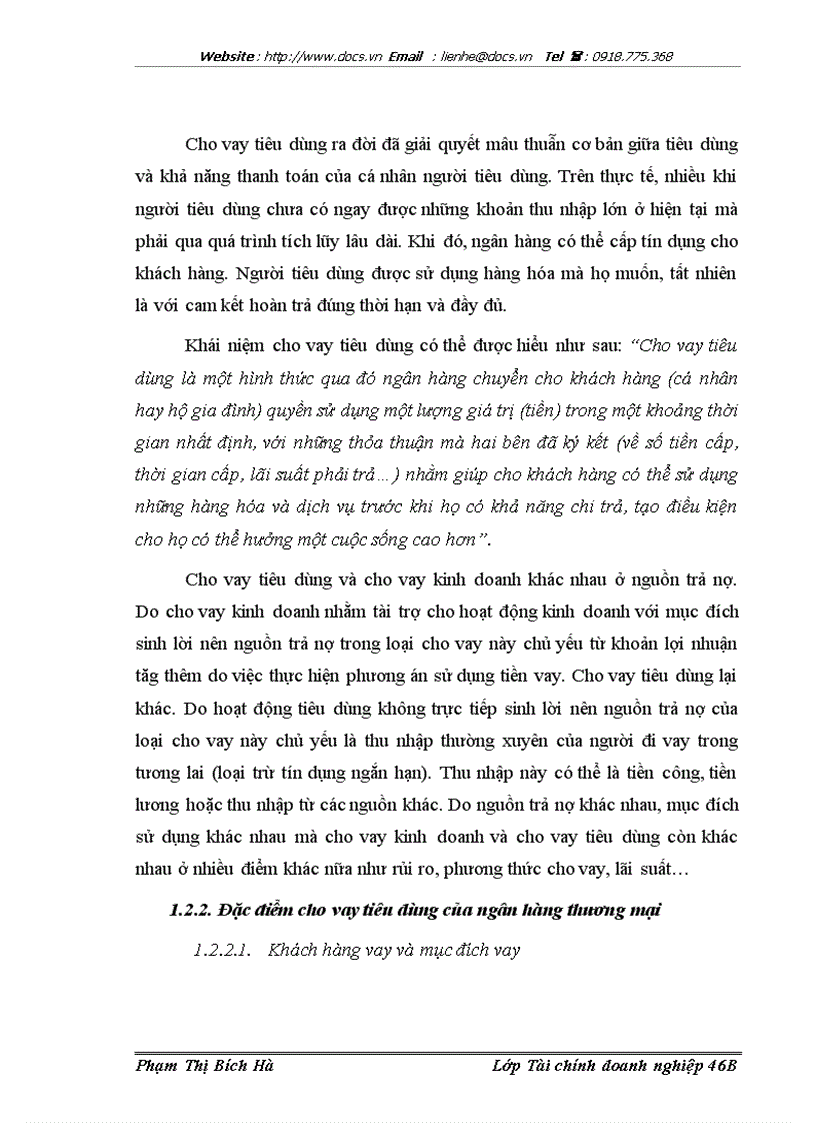 image for page Mở rộng cho vay tiêu dùng tại Chi nhánh Ngân hàng thương mại cổ phần Quân Đội Lê Trọng Tấn