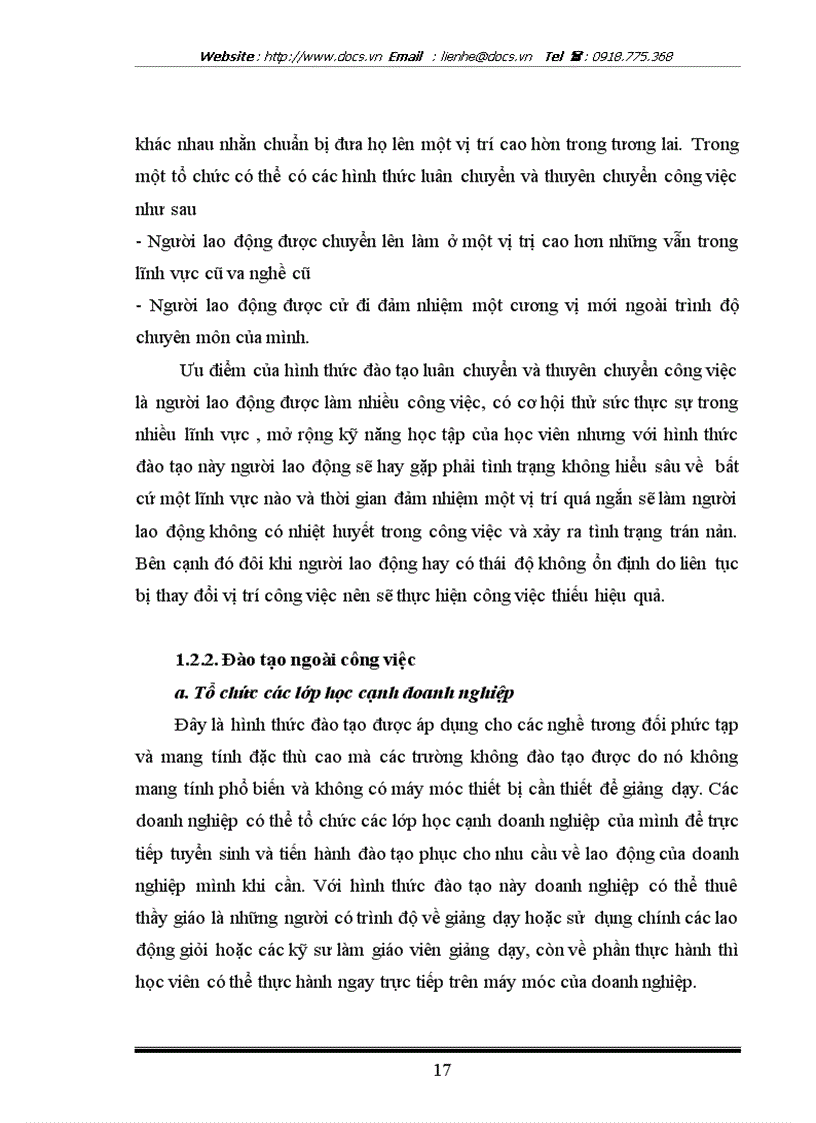 image for page Hoàn thiện công tác đào tạo và phát triển nguồn nhân lực tại công ty điện lực Cầu Giấy